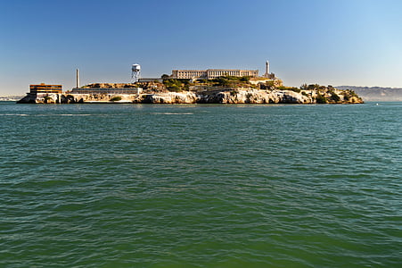 île d’Alcatraz, Alcatraz, île, San, Francisco, américain, prison