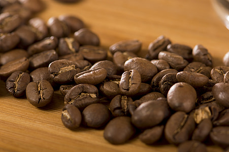 café, grão, cafeína, café, torrado, colheita, café torrado