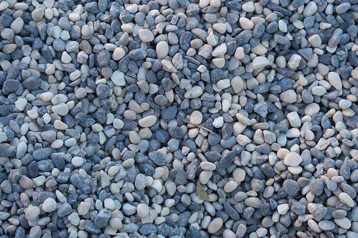stones, pebbles, sea, nature, pebble, full frame, stone - object