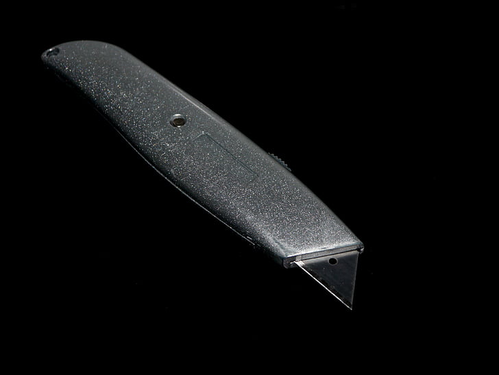 carpet knife, tool, sharp, blade tool, sound, single Object