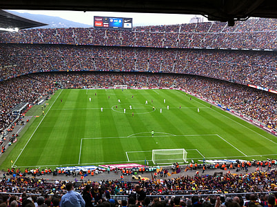 Estadio, arhitektuur, Barcelona, FC barcelona, Real madrid, EL clasico