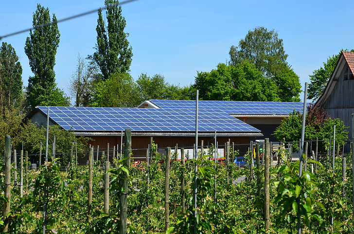 fotoelektros, saulės energija, atsinaujinančių išteklių, Güttingen