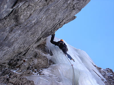 jääkiipeilyä, alpinism, Bergsport, Alpine, kiivetä, vuoret, Ice