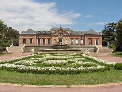 Garten, Palast, Symmetrie