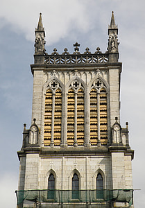 Saint jean baptiste, katedralen, Belley, Frankrike, tårnet, kirke, religiøse