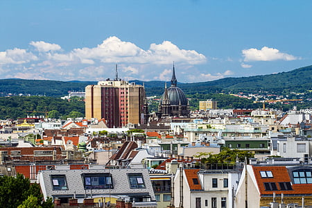 Vienne, Panorama, panorama de la ville, vue, bonne vue