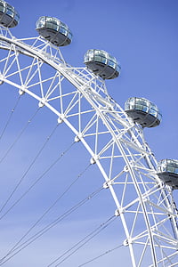 ojo de Londres, Londres, Joust, vacaciones, rueda de la fortuna, comunicación, Parque de atracciones
