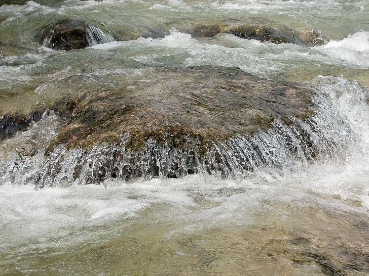 voda, toku, kámen, Creek, Příroda, Vymazat, Bach