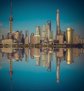 shanghai, china, city, modern city, skyscrapers, cityscape, tower