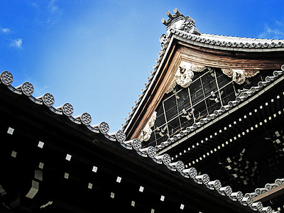 Temple, Japon, shinto, Sanctuaire, antique