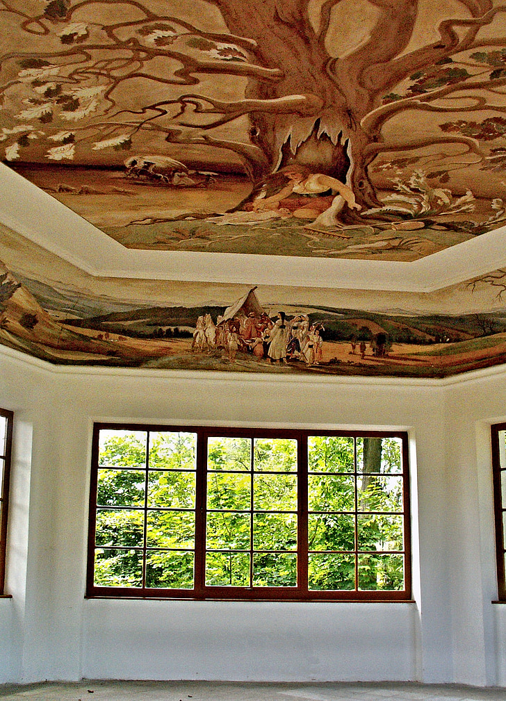 Glorieta, Jan zizka, Naixement, pintura, borovany, regió de Bohèmia Meridional, decoració