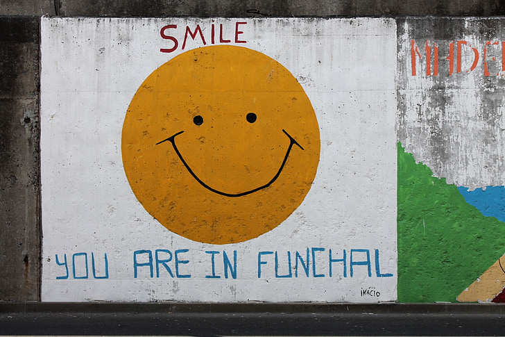 Lächeln, Funchal, Portugal