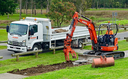machinery, excavator, equipment, machine, shovel, excavation, backhoe