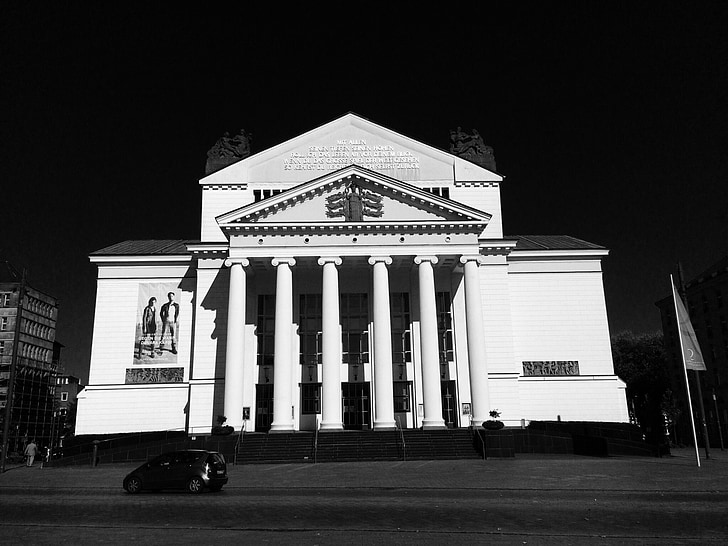 Дуисбург, театър, Даунтаун, сграда