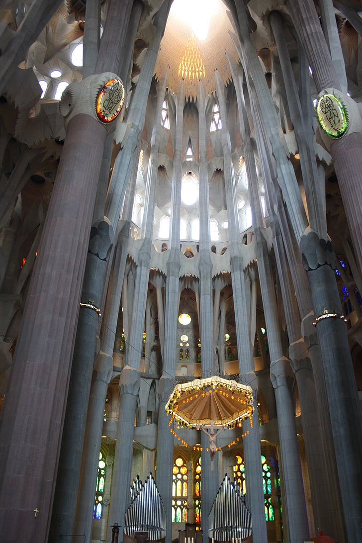 Espanya, Catalunya, Barcelona, Gaudí, llocs d'interès, Turisme, l'església