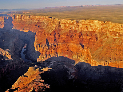 Lielais kanjons, Nacionālais parks, Arizona, ASV tūristu piesaistei, akmeņi, kanjona