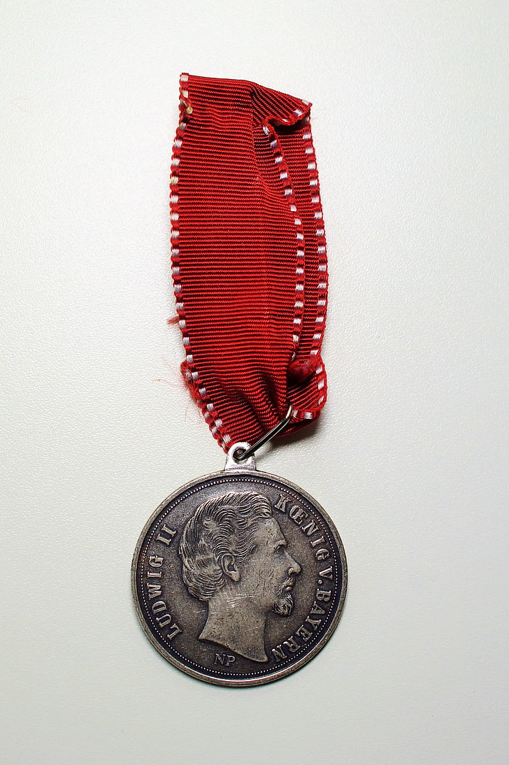 медал, поръчка, награда, значка, крал, крал Лудвиг, крал на Бавария