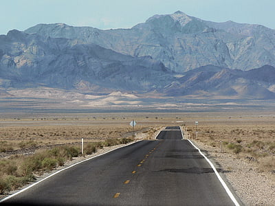 usa, death valley, on the road, desert panorama, landscape