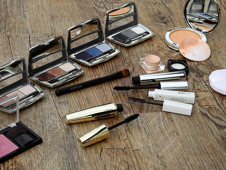 cosmetics, make up, makeup, beauty, color, powder, rouge
