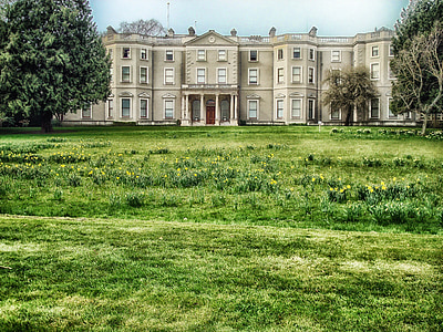 : Farmleigh, Dublin, Irska, dvorec, hiša, domov, arhitektura