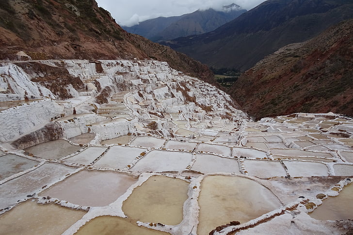 sāls, dzīve, raktuves, Peru, balta