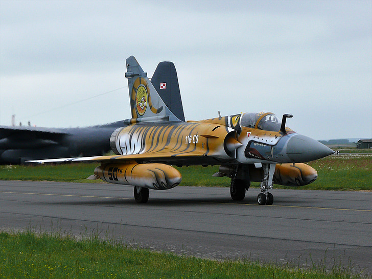 möte, Mirage 2000, Cambrais, Tiger