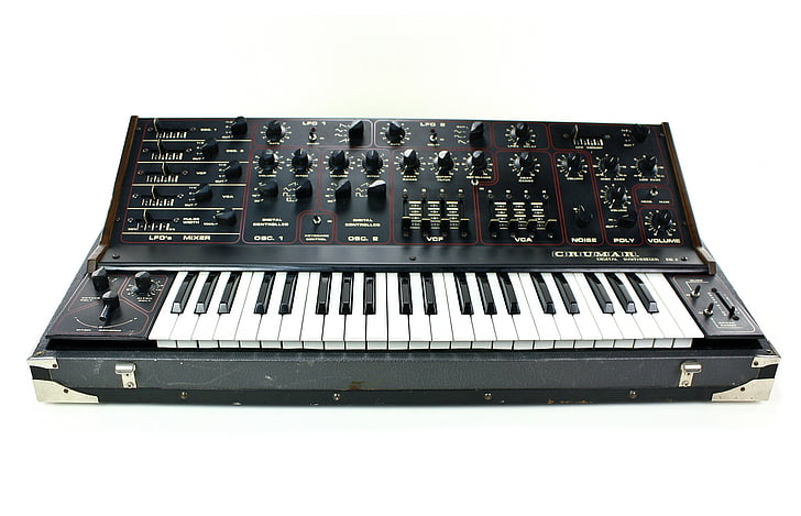 Vintage-synthesizer, Crumar, Crumar ds2, analoge, Synth, Musik, Klang
