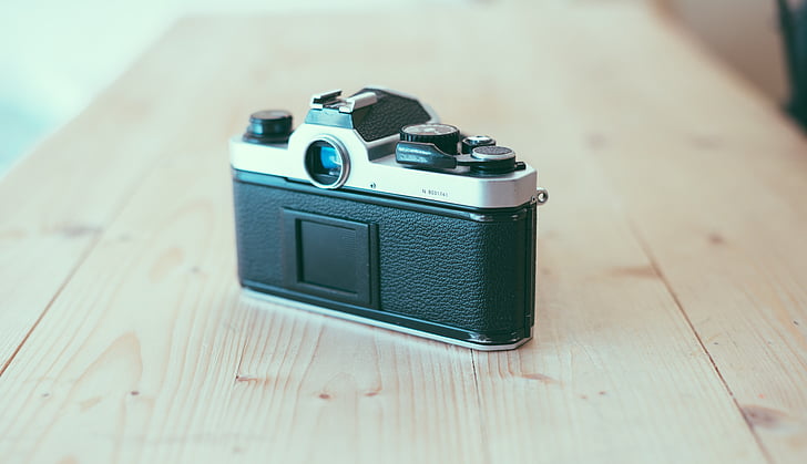 fotografi, kamera, Vintage, retro, analog, film, peralatan