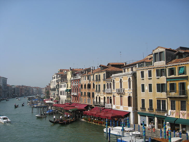 Velence, vízi utak, turizmus, csatorna, Európa, Olaszország, Velence - Olaszország