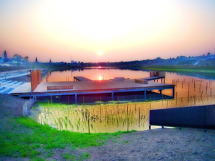 Phoenix lake, Dortmund, romantiek