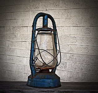 đèn, cũ, đèn đường phố, Vintage, đèn dầu