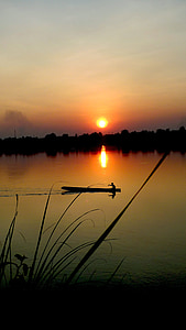 Mekong, folyó, Laosz, Vietnam, víz, Ázsia, természet
