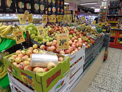 trái cây, cửa hàng, hữu cơ, siêu thị, hành động, sinh thái, cửa hàng tạp hóa