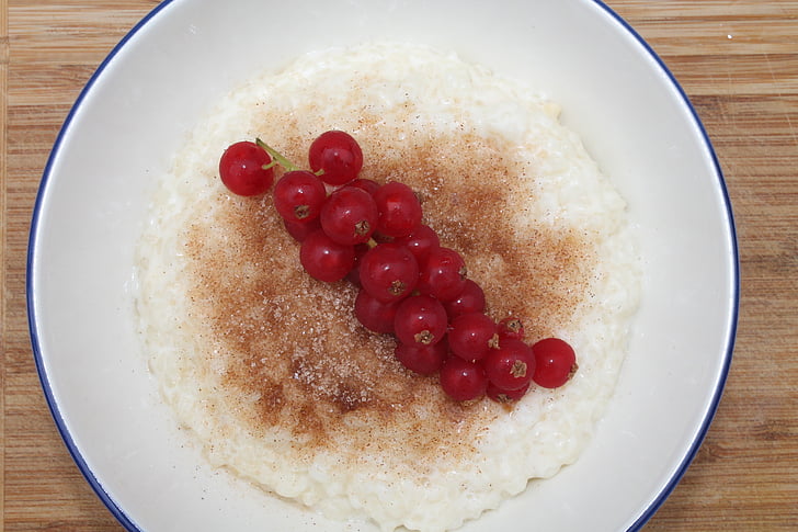 rice pudding, dessert, sweet, delicious, cook