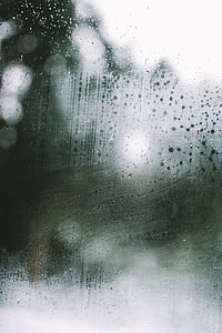 lietus, šlapiame kelyje, vandens, lašai, užtamsinti, Bokeh