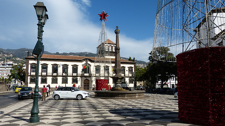 Madeira, Funchal, ruimte, stad