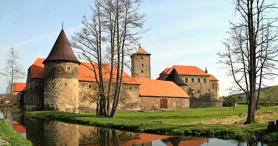 Švihov, Castle, keskiajalla, Nähtävyydet, historiallinen, maisema, tekemistä