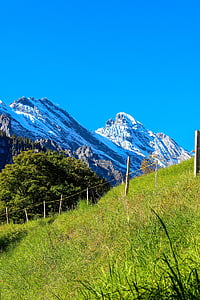 Berge, Landschaft, Natur, Berg, Schweiz, Alpen, Pisten