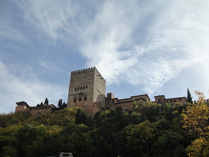 Granada, listopadu, Španělsko