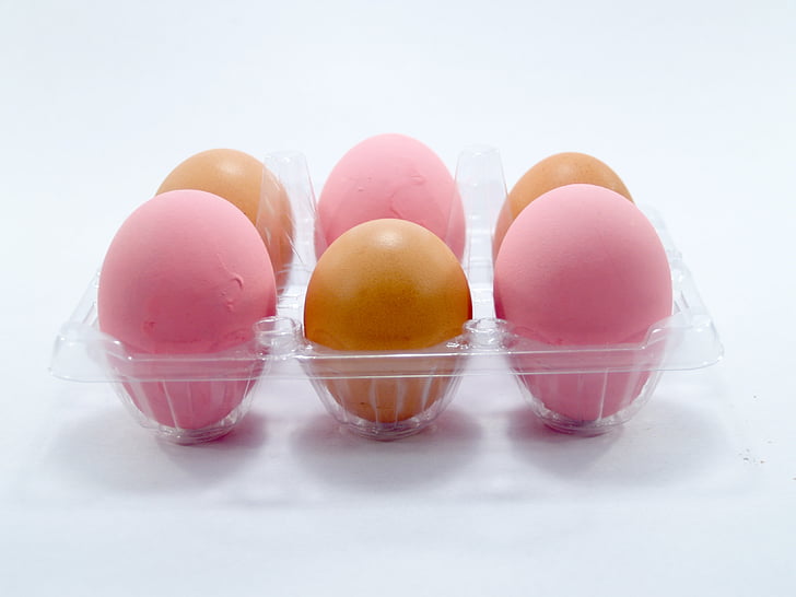 egg, pink, market, eggshell, cholesterol, meal, agriculture