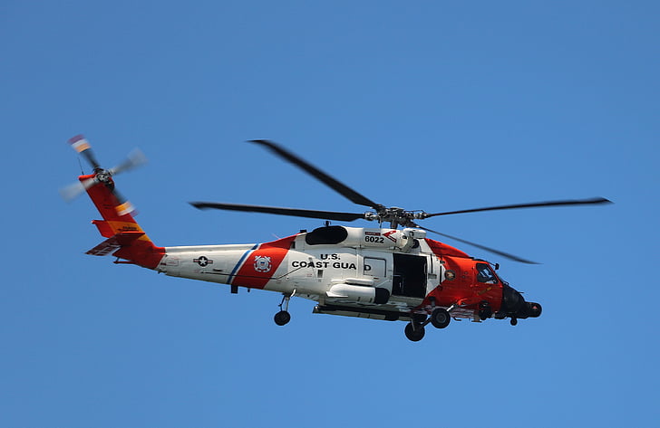 helikopter, Obalna straža, spašavanje, za hitne slučajeve, klima vozila, avion, leti