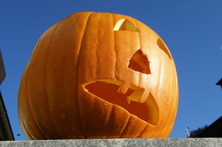 pumpkin, halloween, light, customs, october, children, trick or treat