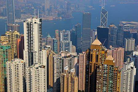 홍콩, 피크, 도시