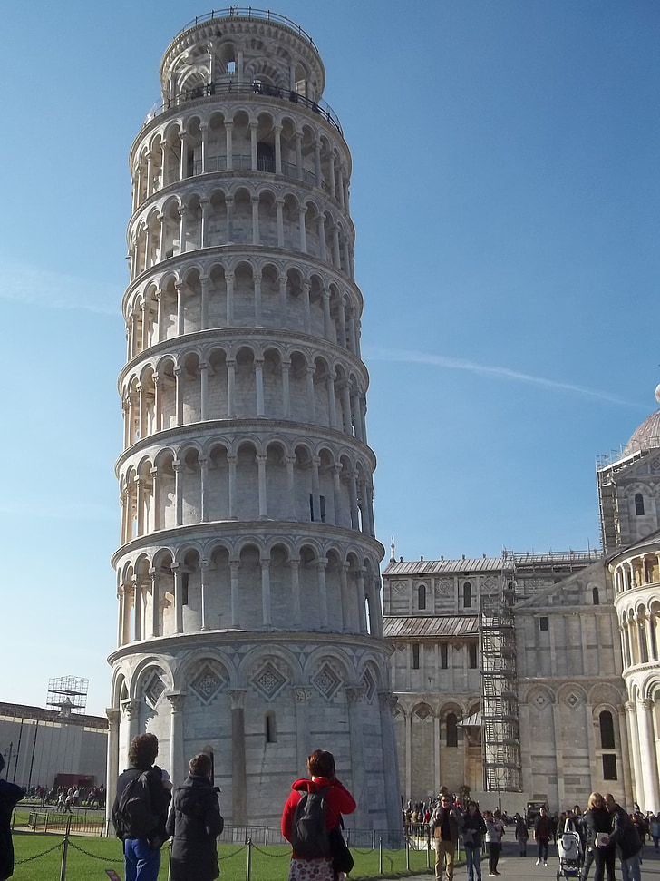 Pisan torni, Tower, Italia, Pisa, historia
