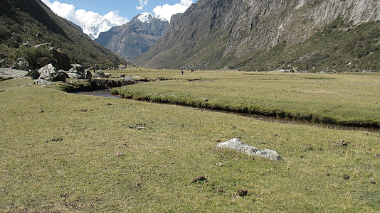 Peru, völgy, legelő