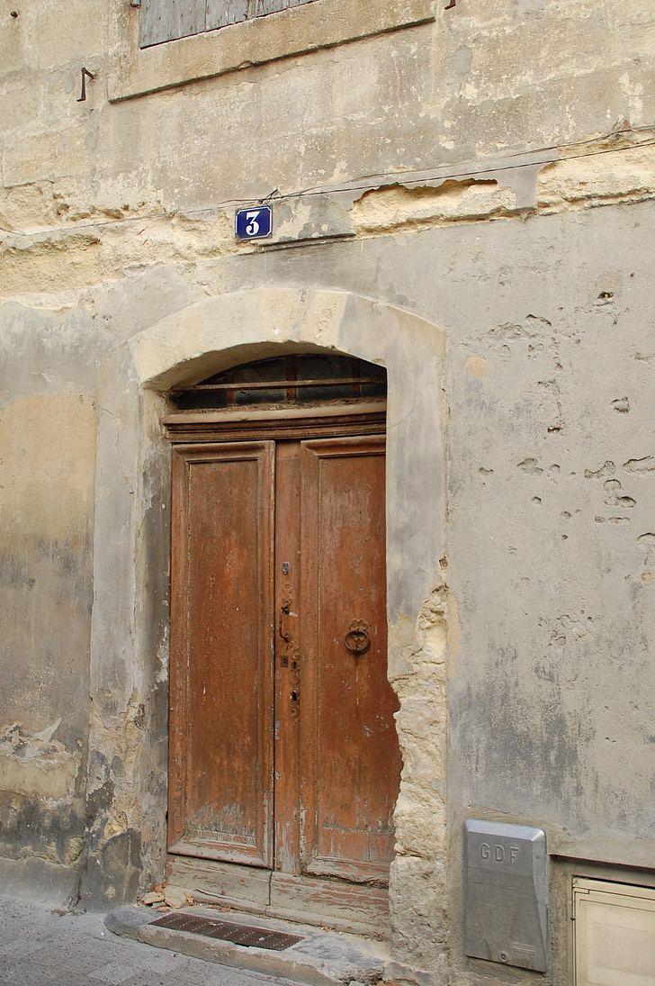 porta, entrada, porta de fusta, Patrimoni