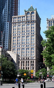 공원 장소 탑, amercian 지역 사회 건물, 맨하탄, 뉴욕, 건물, 타워, 스카이 스크 래퍼