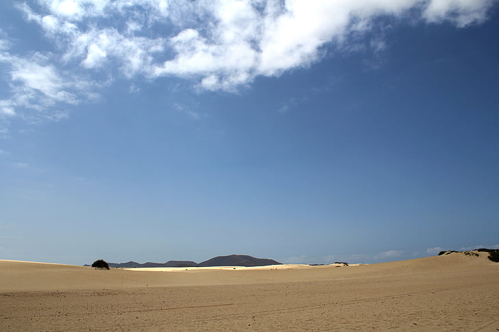 dunas, arena, cielo, Isla, naturaleza, dunas de arena, al aire libre
