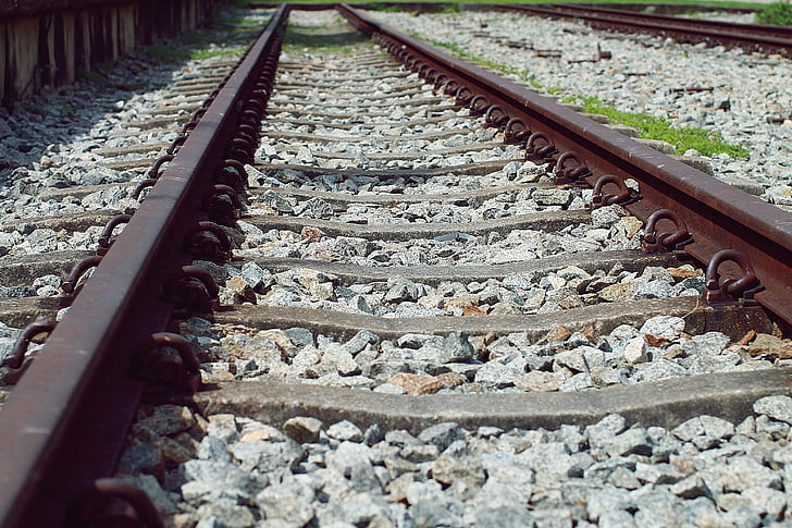 spoorweg, tracks, Azië, trein, Railroad tracks, spoor, treinrails