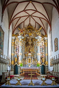 Chammünster, Cham, kyrkan, antagandet, bayerska skogen, katolska, församlingskyrka
